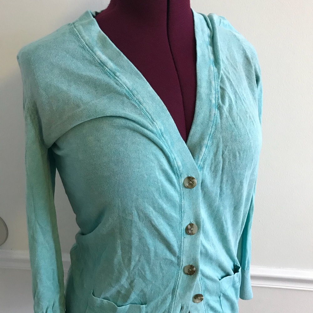 Blue Cardigan